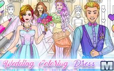 Wedding Coloring Dress Up