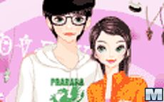 Vestir a la pareja enamorada