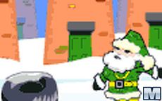 Santa Urban Snowboarding