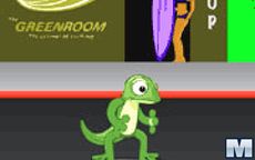 Skateboarding Gecko