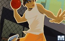 Reto de lanzamientos de basket