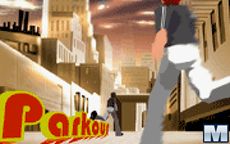 Parkour sobre plataformas