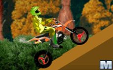Acometida con la moto de trial