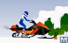 Snowmobile Stunt