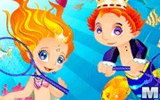 Mermaid Prince and Princess