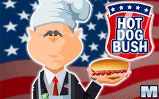 Juega a cocinar salchichas Hotdog con George Bush