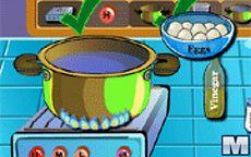 Aprendiendo en la cocina - Huevos bomba
