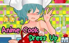 Vestir a cocineras versión anime