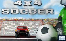 Juega partidos de fútbol con coches - 4x4 Soccer