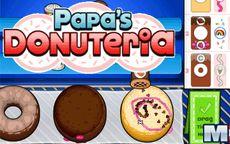 Papa's Donuteria - La tienda para aprender a cocinar Donuts