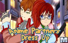 Anime Partners Dress Up Game
