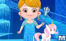 Juego de vestir a Baby Hazel - Ice Princess