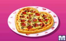 Cocina con Sara: Pizza de San Valentin