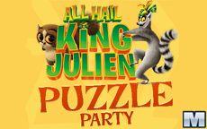 All Hail King Julien Puzzle Party