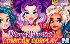 Disney Princesses Comicon Cosplay
