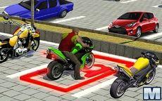Superhero City Bike Parking Game 3D