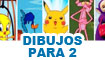 Juegos de 2 de dibujos animados